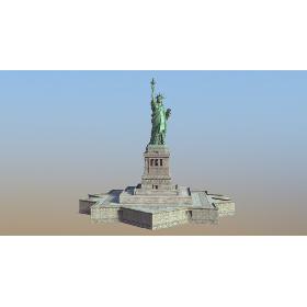 3D model Statue of Liberty